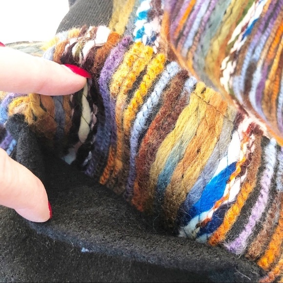 Papillon NWT Multicolor Sweater Sleeveless Dress - Picture 9 of 13